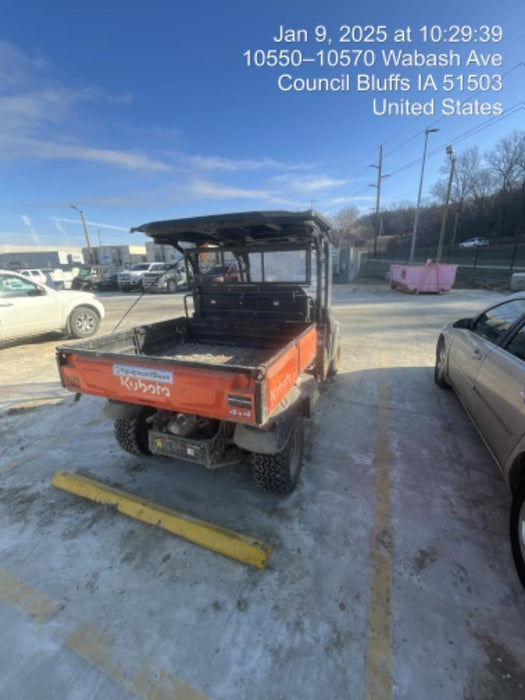 2023 Kubota RTV-X1140W-H 4WD, LED Strobe, Windshield Acrylic Clear, Plastic Canopy, Wire Harness Kit, Backup Alarm