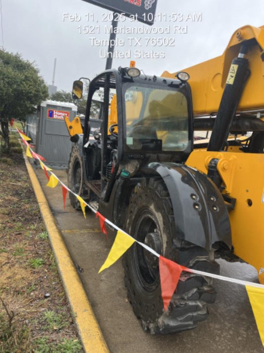 2019 JCB 510-56 74 HP w/Open ROPS, Beacon, Aux Hydraulics, Worklights, Solid Tires