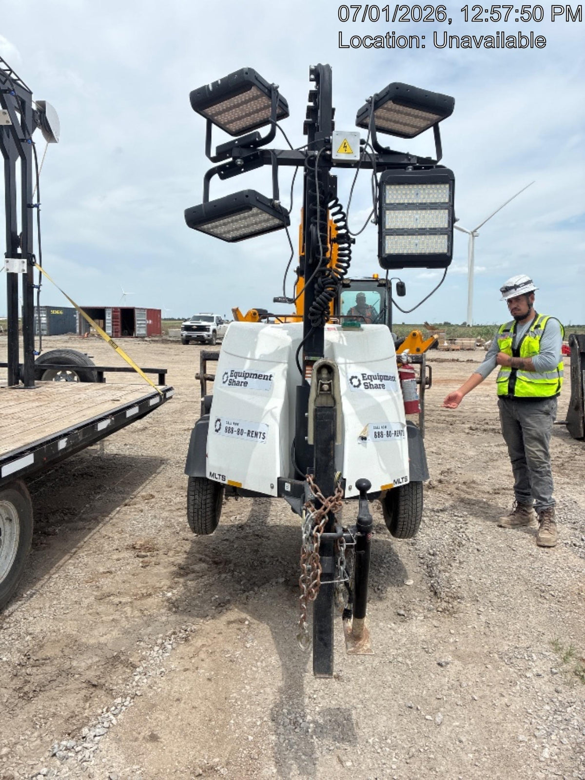2024 Generac MLT2 Diesel, Flex Switch 120V Input, Powerzone Controller, 
(4) 320W LED Lights, 4kW Generator, 39.9 Gal Fuel Tank, 2" Ball, T3