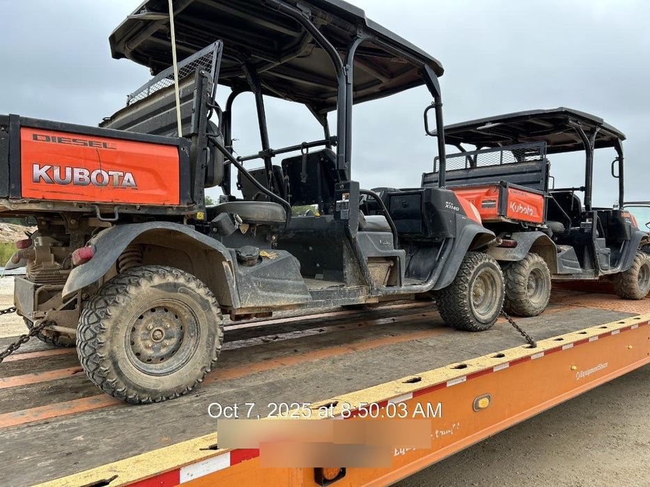 2020 Kubota RTV-X1140 4 - Seat UTV, 4WD, Canopy, Standard Rental Specs
