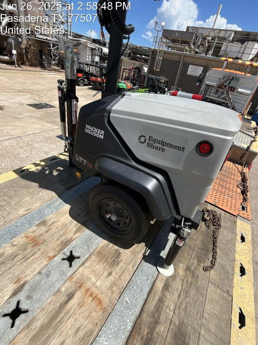 2024 Wacker Neuson LTT4 Diesel, Kohler KDW702, Deep Sea Controller, Auto Start, LED 320W, Bypass Outlet, T3