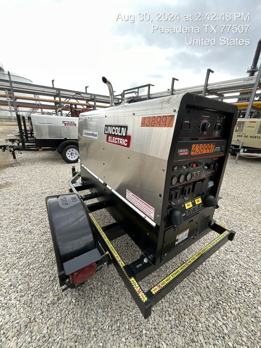 2024 Lincoln Electric LE400 Kubota V1505, Trlr, Cable Rack, Light Kit, ES Decals, T3