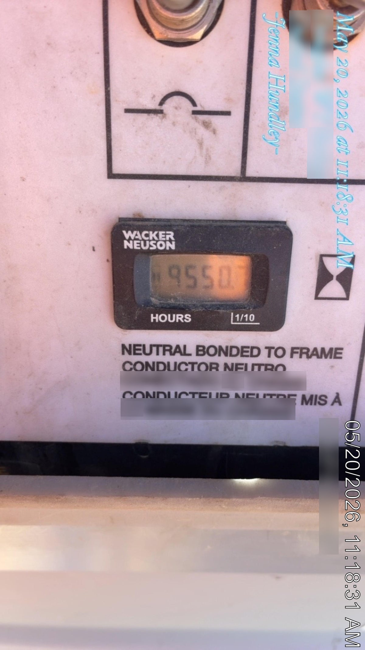 2018 Wacker Neuson LTV6L-MH Wacker Neuson LTV6L Mobile Light Tower w/Fuel Level Sensor Installed