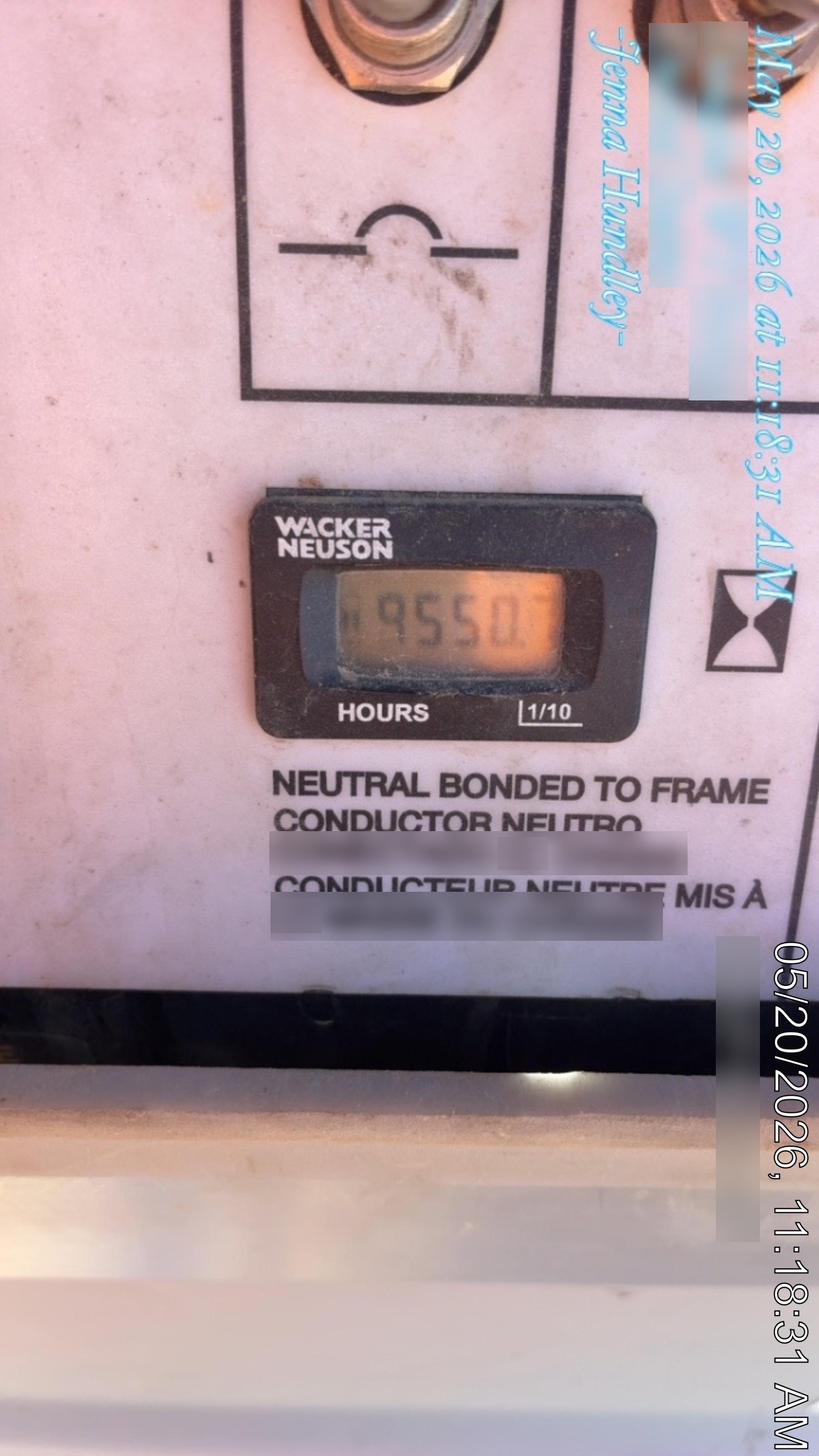2018 Wacker Neuson LTV6L-MH Wacker Neuson LTV6L Mobile Light Tower w/Fuel Level Sensor Installed