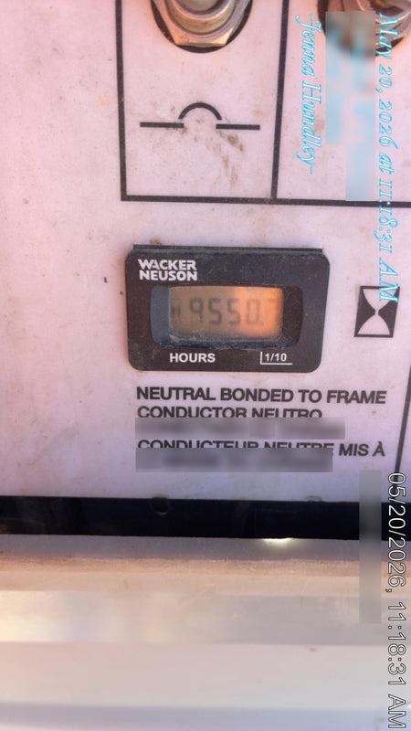 2018 Wacker Neuson LTV6L-MH Wacker Neuson LTV6L Mobile Light Tower w/Fuel Level Sensor Installed
