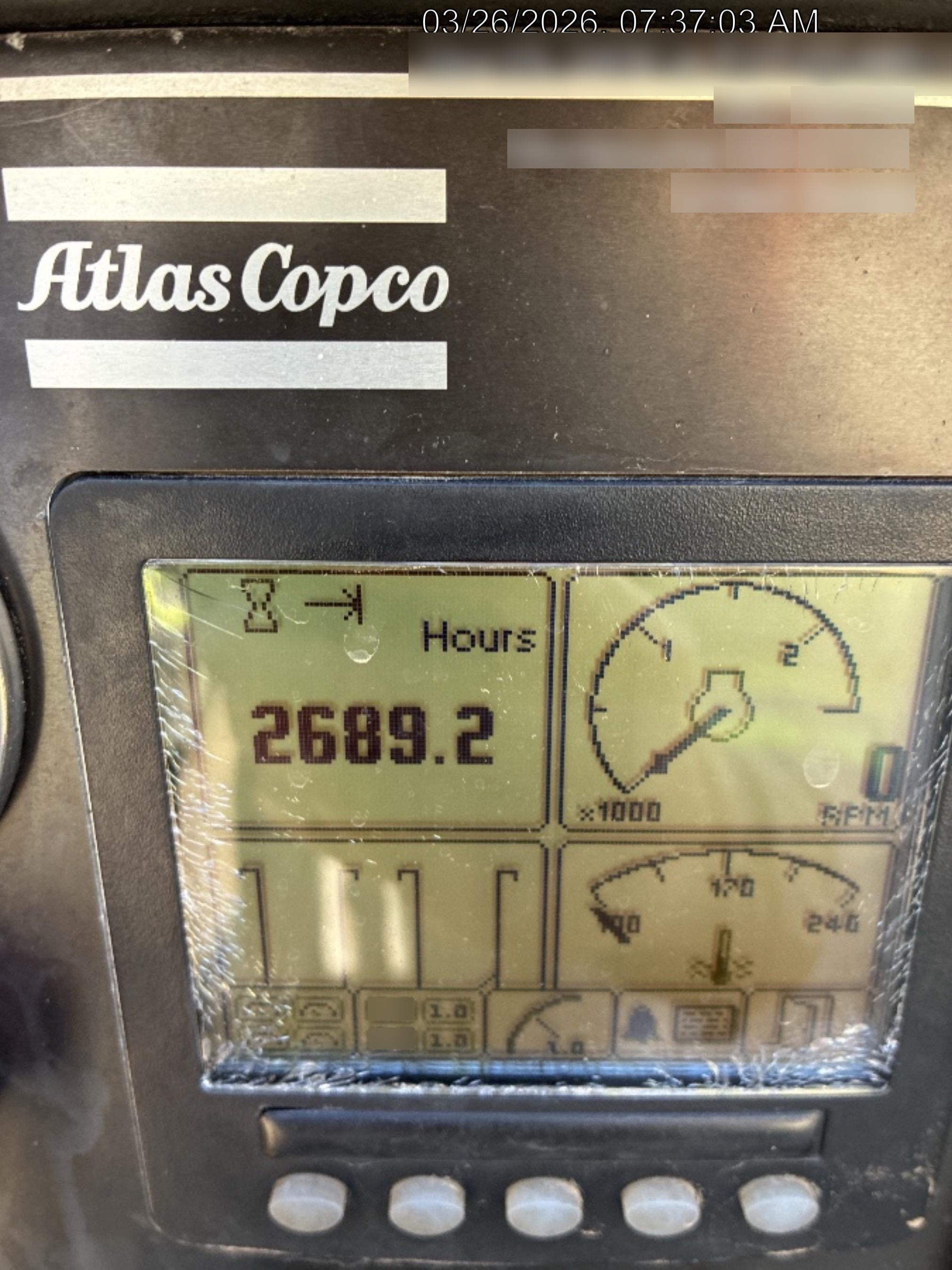 2021 ATLAS COPCO PAC H64 JD