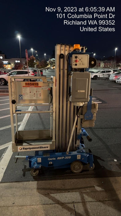 2021 GENIE AWP-30S DC