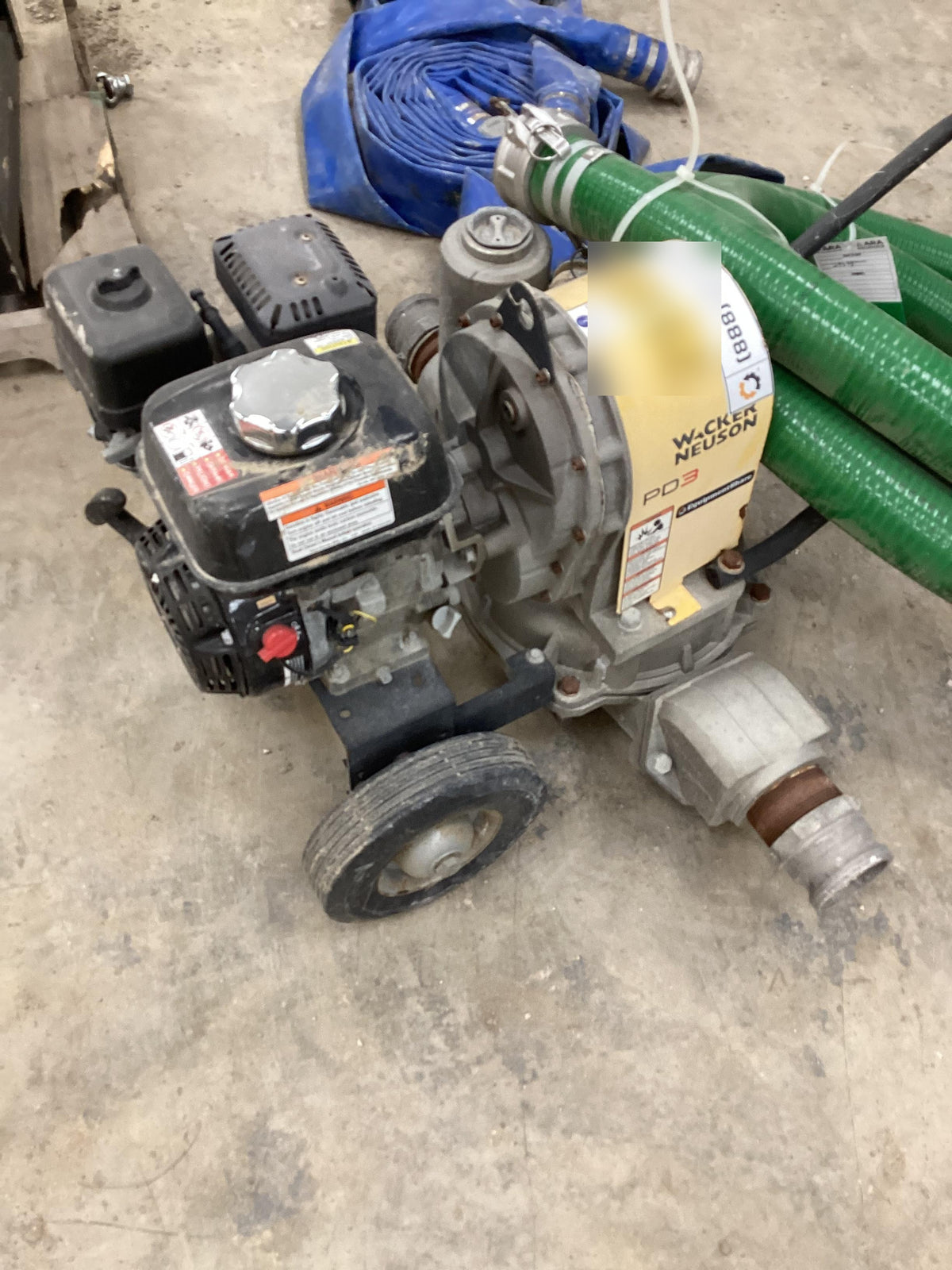 2019 WACKER NEUSON PDT3A