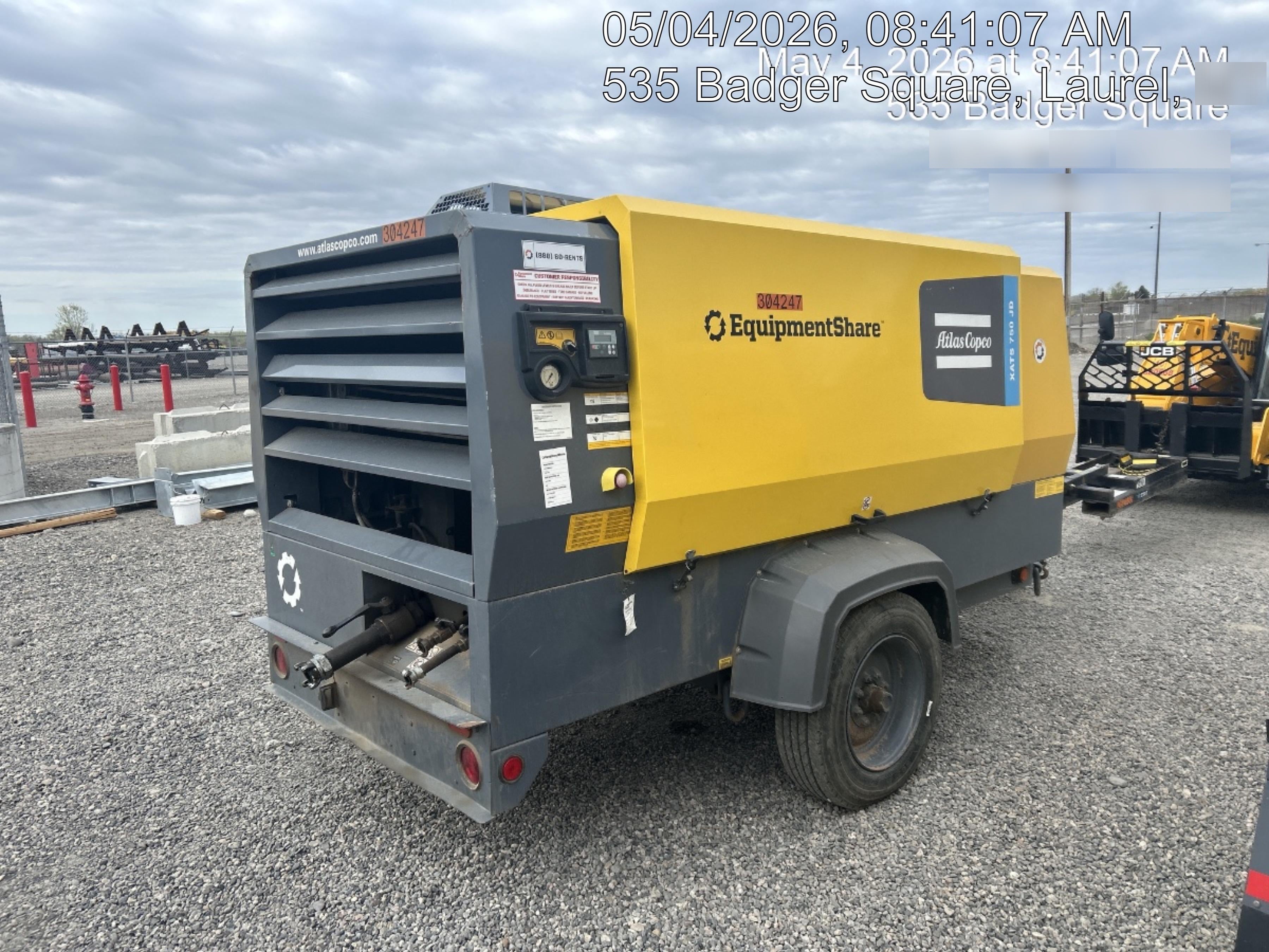 2022 ATLAS COPCO XATS750 IT4 Reman