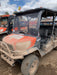 2022 Kubota RTV-X1140W-H Plastic Canopy, Windshield Acrylic Clear, LED Strobe Light, Wire Harness Kit, Back up Alarm
