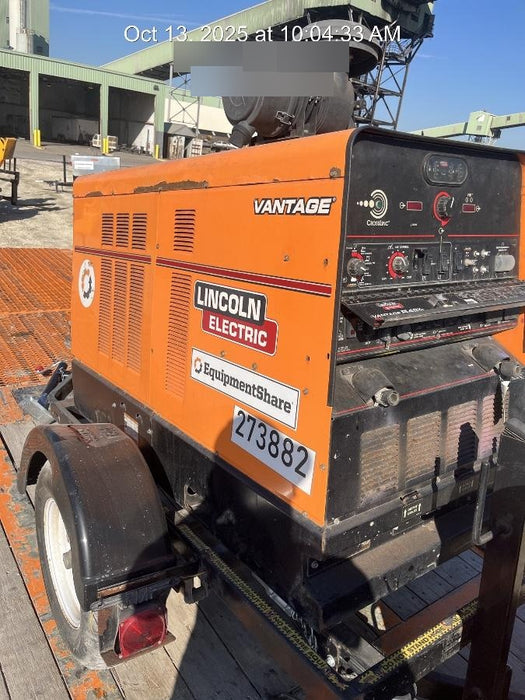 2022 Lincoln Electric Vantage 549X Crosslink Technology, Trailer Mounted, ES Decals, T3