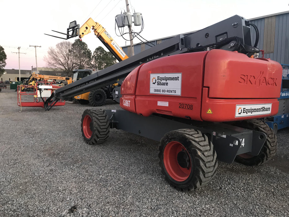 2018 Skyjack SJ86T Skyjack SJ86T WDRY Generator, Beacon