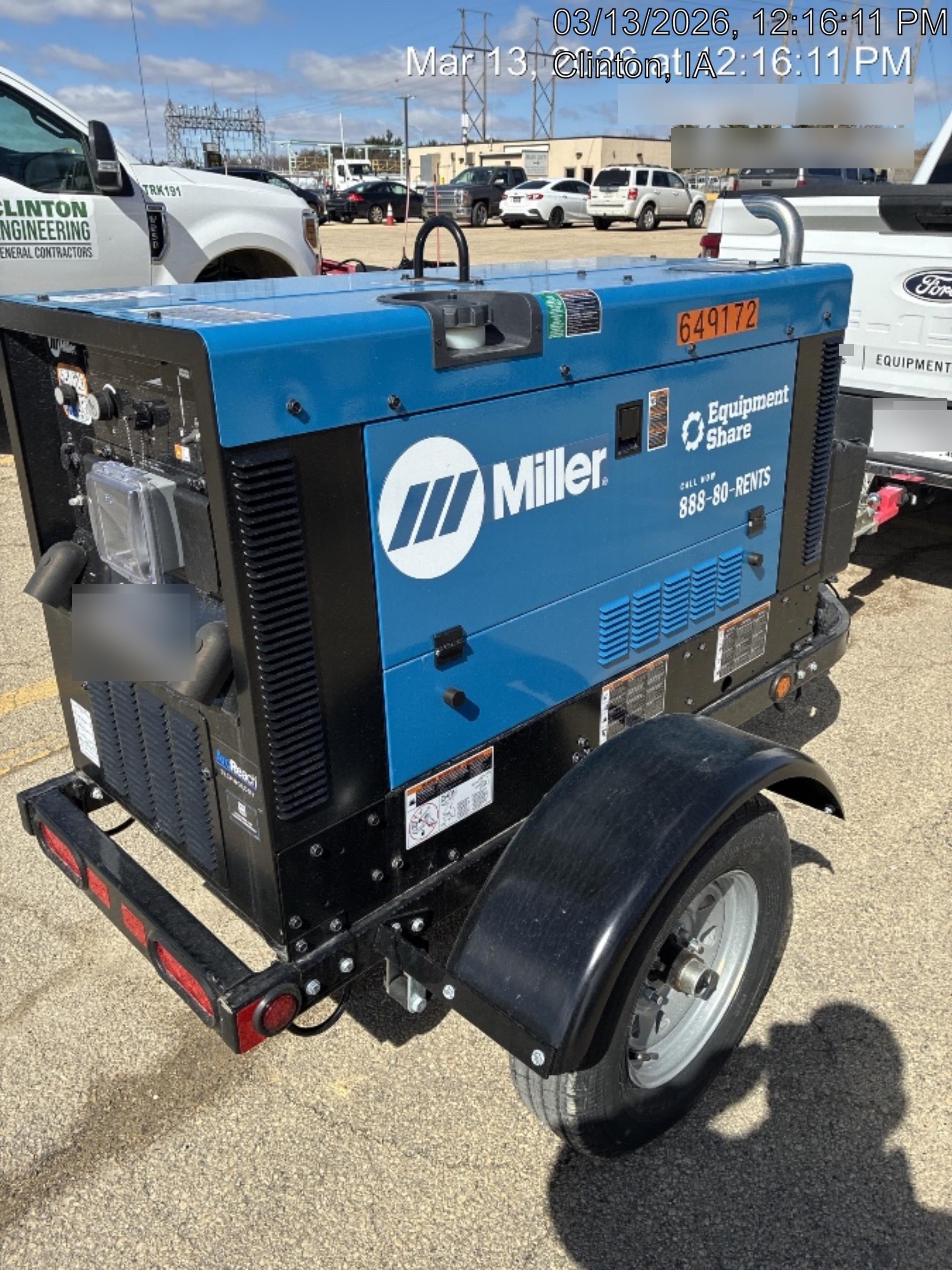 2026 MILLER ELECTRIC BIG BLUE 400
