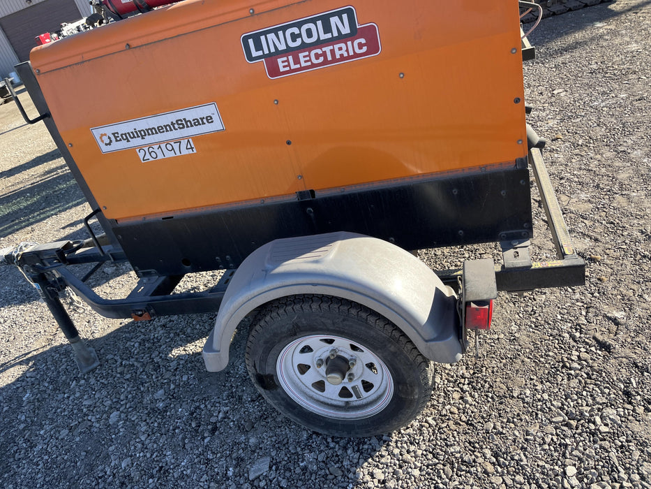 2022 Lincoln Electric LE400 Kubota V1505, Trlr, Cable Rack, Light Kit, ES Decals, T3