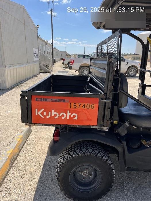 2021 Kubota RTV-X1140W-H Plastic Canopy, Windshield Acrylic Clear, LED Strobe Light, Wire Harness Kit, Back up Alarm