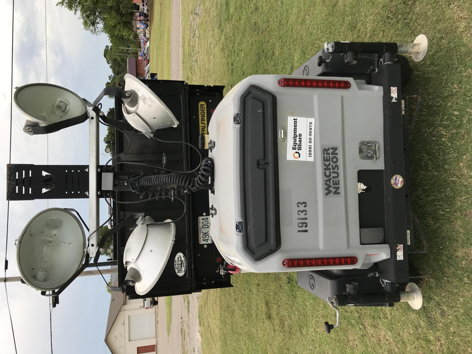 2018 Wacker Neuson LTV6L-MH Wacker Neuson LTV6L Mobile Light Tower w/Fuel Level Sensor Installed