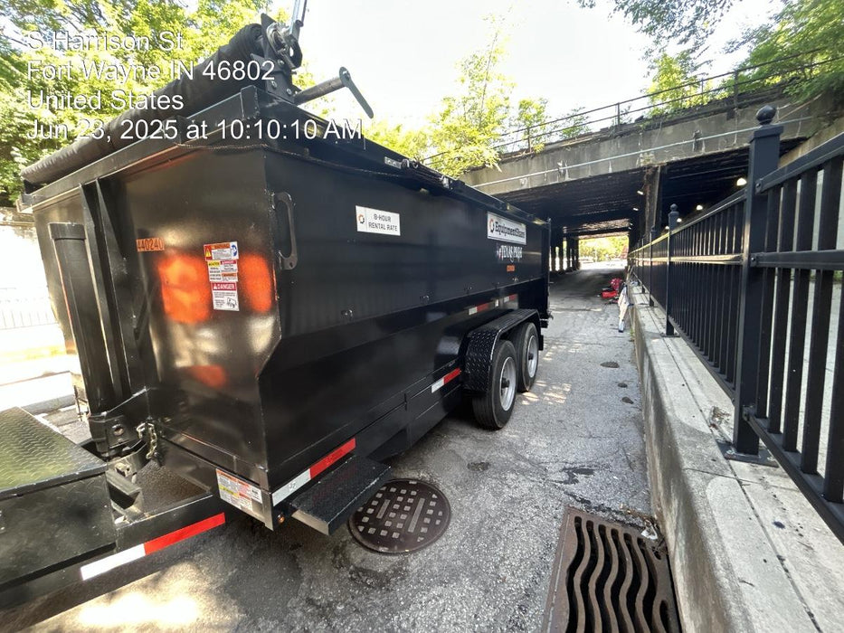 2024 TEXAS PRIDE TRAILERS 14'L x 7'W 5 Cu Yd Trunnion Hydraulic Dump