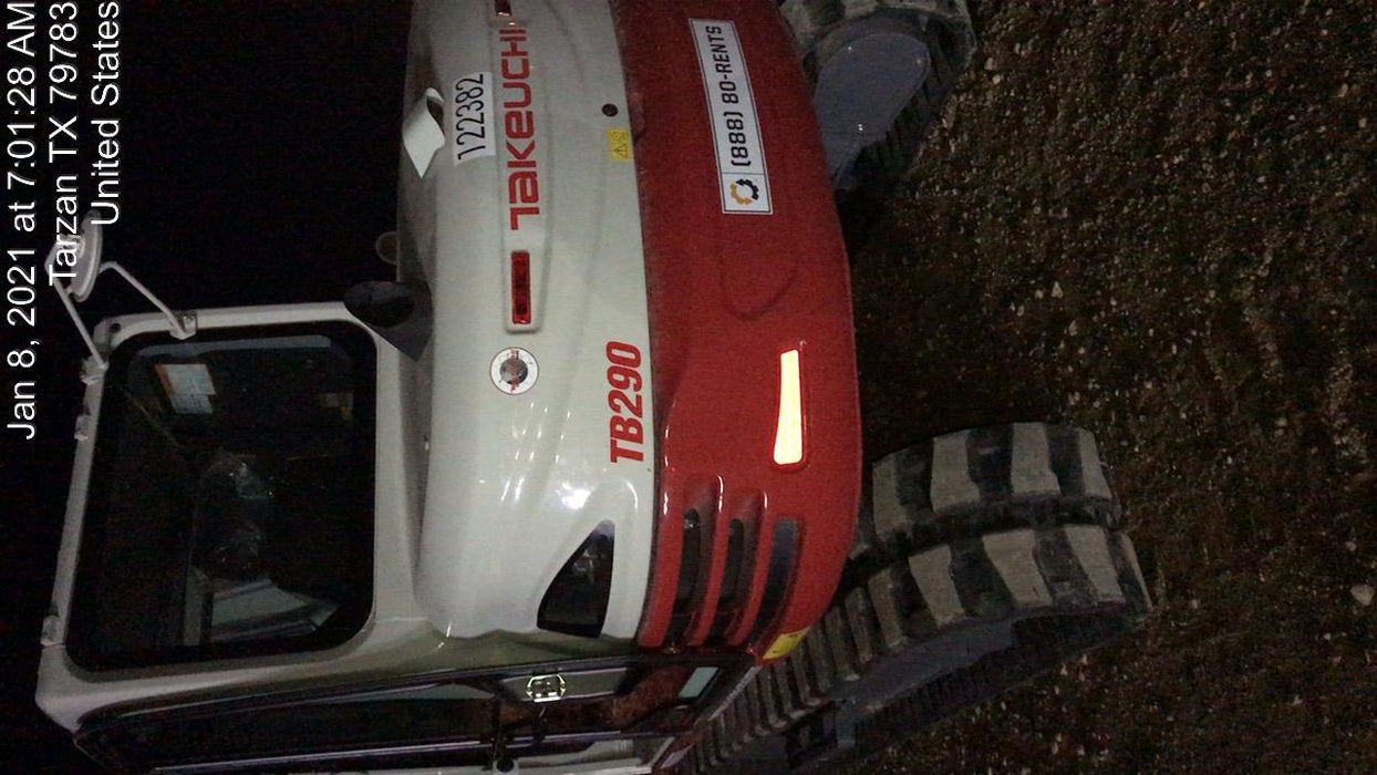 2020 TAKEUCHI TB290C