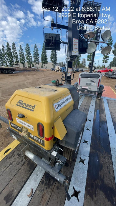 Allmand NLV3GR 3kW Light Plant - LED