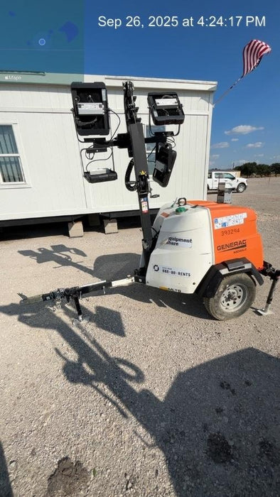 2024 Generac MLT2 Diesel, Flex Switch 120V Input, Powerzone Controller, 
(4) 320W LED Lights, 4kW Generator, 39.9 Gal Fuel Tank, 2" Ball, T3