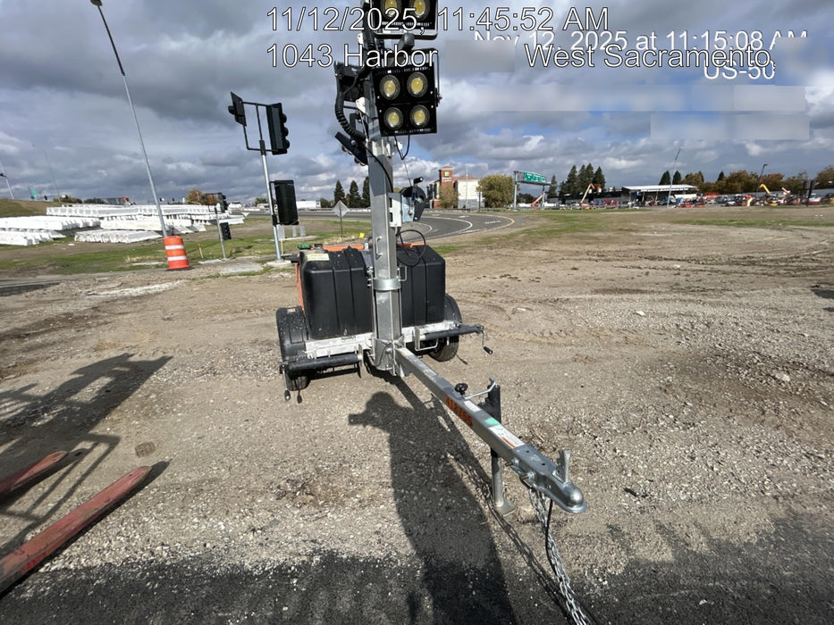 2024 Wanco WLTT-4MM4K Diesel, Deep Sea Controller, Shore Power Plug, Auto Start, (4) 350W LED Floodlights, 4kW Generator, 60 Gal Fuel Tank, 2" Ball, T3