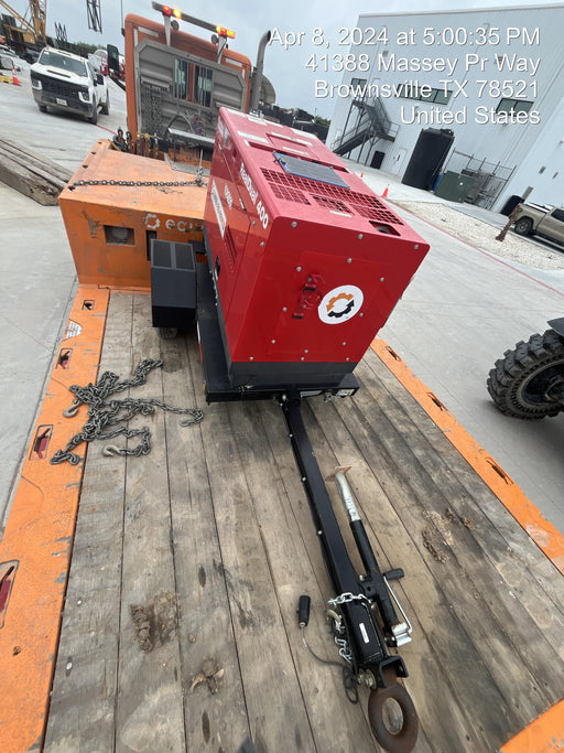 2022 Shindaiwa DGW400MDL Kubota D902 Engine, 23 HP, Dual Op Welder, Wire, Arc, Droop Stick, Tig, and CC Stick Functionality, Simulphase, 3 Phase and 1 Phase Gen Output, Single Axle NB Trlr, Slr Trckl Chrg 12V 12W, Fire Ext