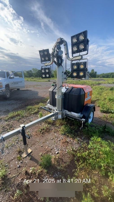 2024 Wanco WLTT-4MM4K Diesel, Deep Sea Controller, Shore Power Plug, Auto Start, (4) 350W LED Floodlights, 4kW Generator, 60 Gal Fuel Tank, 2" Ball, T3