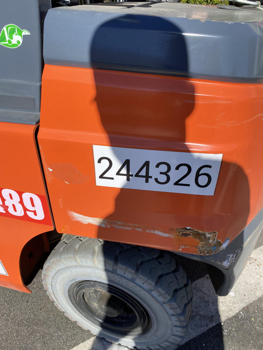 2022 TOYOTA 8FGU25 LP w/ Scale