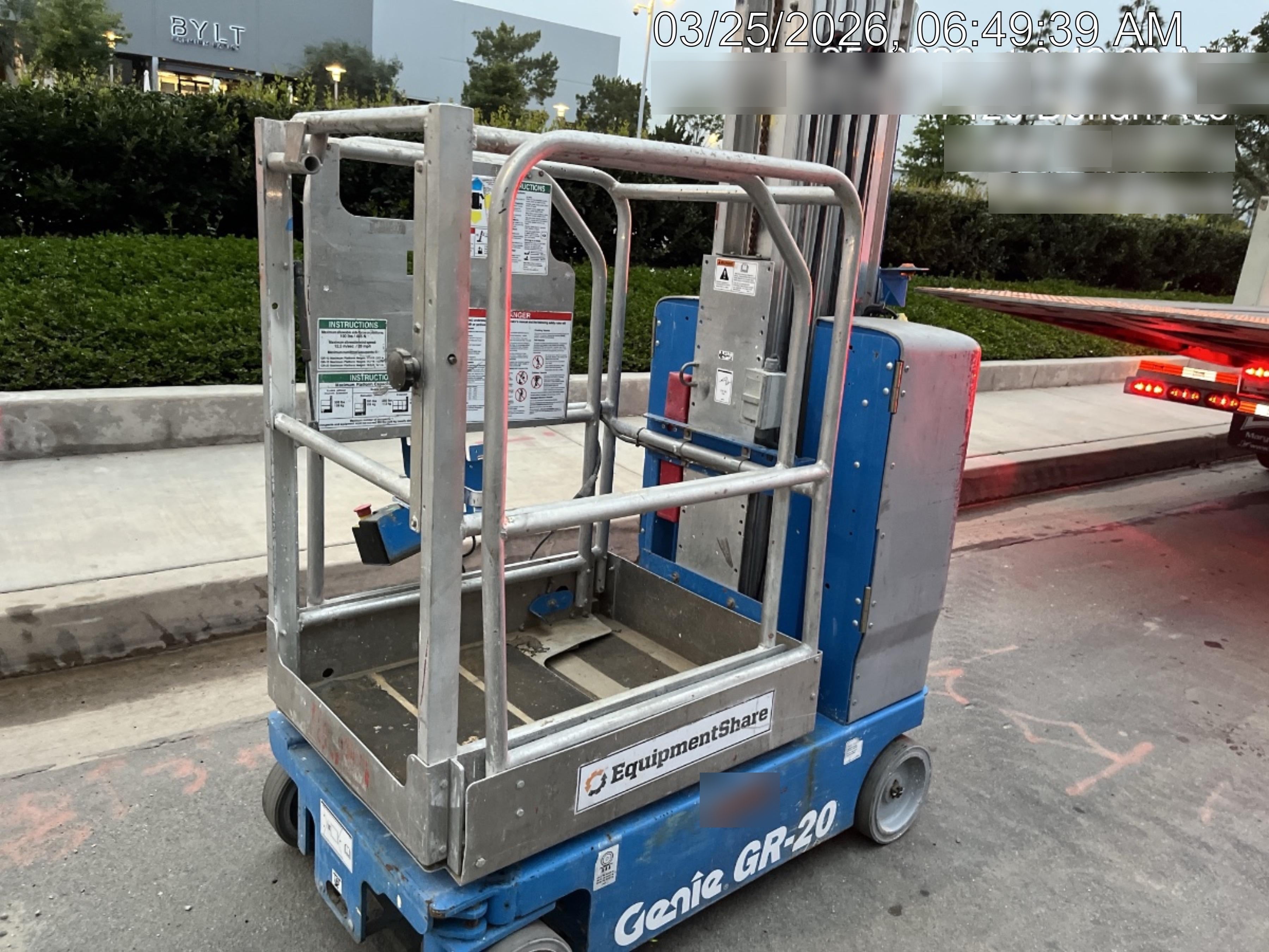 2018 GENIE GR-20