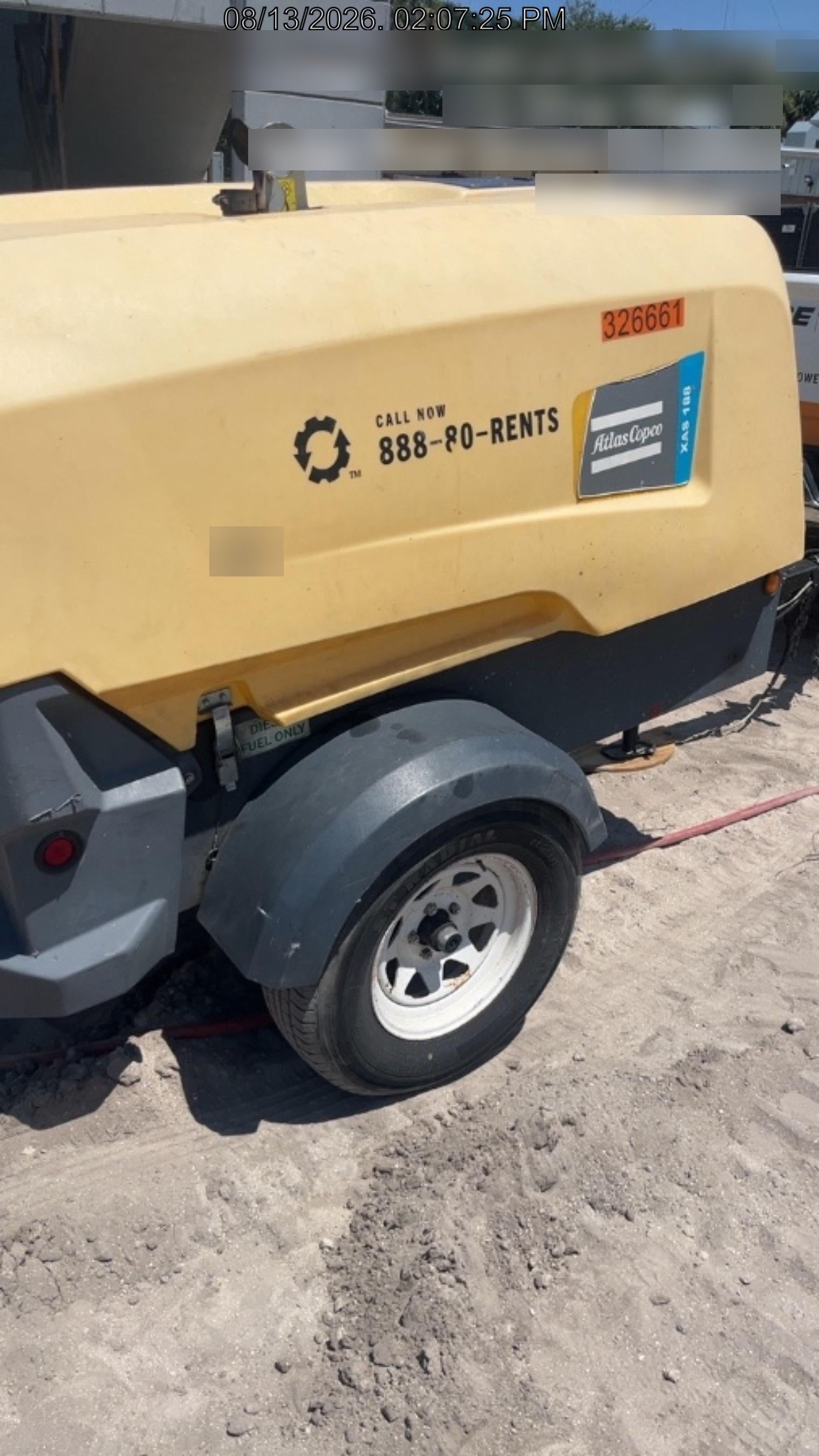 2023 ATLAS COPCO XAS188 CWK