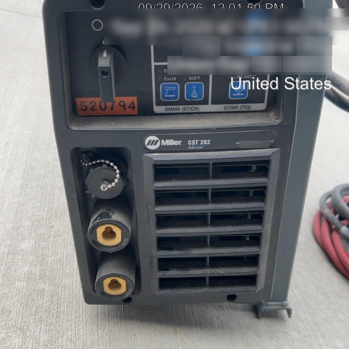 2025 MILLER ELECTRIC CST-282