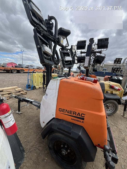 2024 Generac MLT2 Diesel, Flex Switch 120V Input, Powerzone Controller, 
(4) 320W LED Lights, 4kW Generator, 39.9 Gal Fuel Tank, 2" Ball, T3