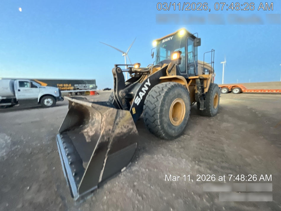 2019 Sany SW405K Tier 4, Cab, 3rd Function Hydraulics Smooth Pin On Bucket