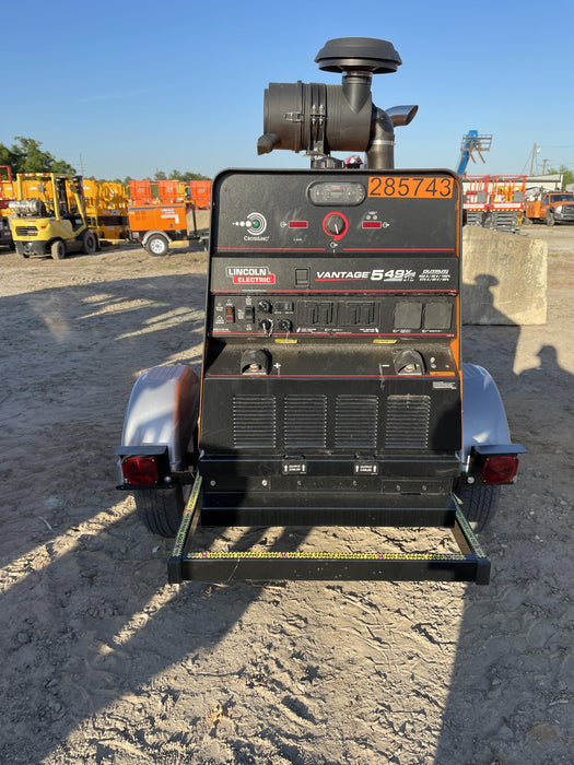 2022 Lincoln Electric Vantage 549X Crosslink Technology, Trailer Mounted, ES Decals, T3