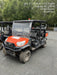 2022 Kubota RTV-X1140W-H Plastic Canopy, Windshield Acrylic Clear, LED Strobe Light, Wire Harness Kit, Back up Alarm