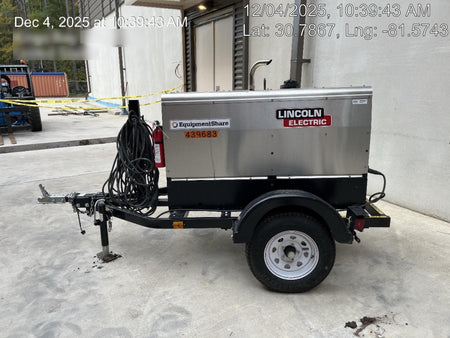 2024 Lincoln Electric LE400 Kubota V1505, Trlr, Cable Rack, Light Kit, ES Decals, T3