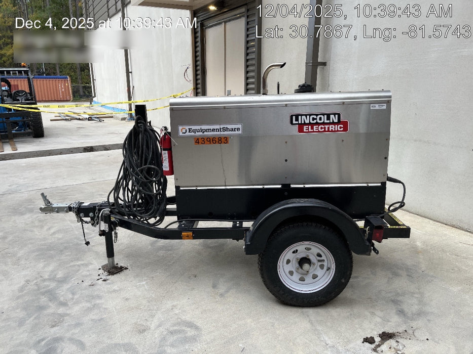 2024 Lincoln Electric LE400 Kubota V1505, Trlr, Cable Rack, Light Kit, ES Decals, T3