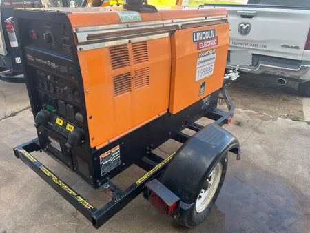 2021 Lincoln Electric Vantage 322 Vantage 322 Ready Pak 3 w/ Decals, ORANGE (includes trailer, cable rack, fender light kit) NO Telematics