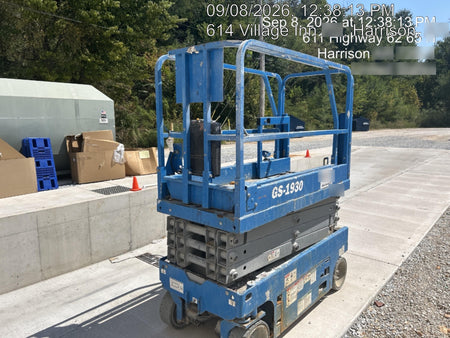 2020 Genie GS-1930 Solid Non Marking Tires, Beacon, Folding rails with half height swing gate