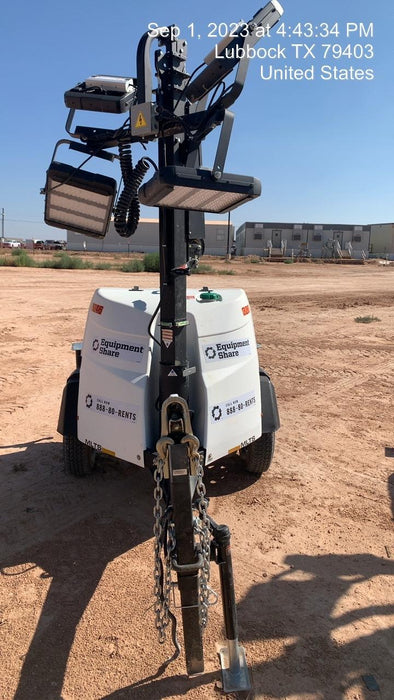 2023 Generac MLT2 Diesel, Flex Switch 120V Input, Powerzone Controller, (4) 320W LED Lights, 4kW Generator, 39.9 Gal Fuel Tank, 2" Ball, T3