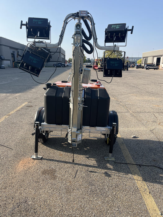 2024 Wanco WLTT-4MM4K Diesel, Deep Sea Controller, Shore Power Plug, Auto Start, (4) 350W LED Floodlights, 4kW Generator, 60 Gal Fuel Tank, 2" Ball, T3