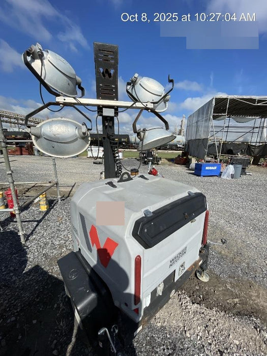 2019 Wacker Neuson LTV6L-MH Wacker Neuson LTV6L Mobile Light Tower w/Fuel Level Sensor Installed