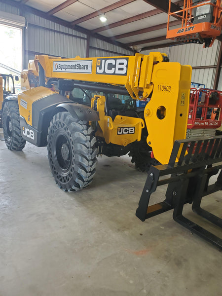 2020 JCB 509-42 Cab/Heat/Air, Solid Tires, Work Lights, Beacon, Aux Hydraulics, Back up Alarm, Lifting Eye, ES Decals