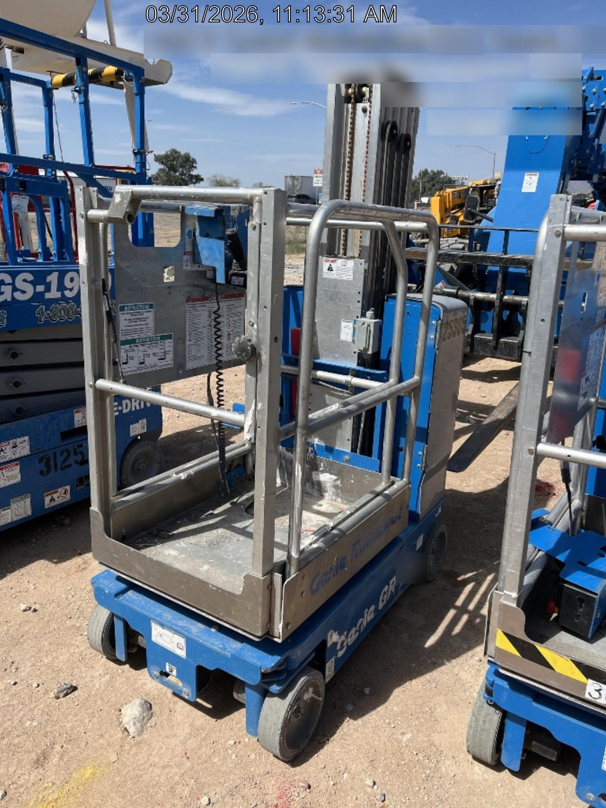 2019 GENIE GR-20