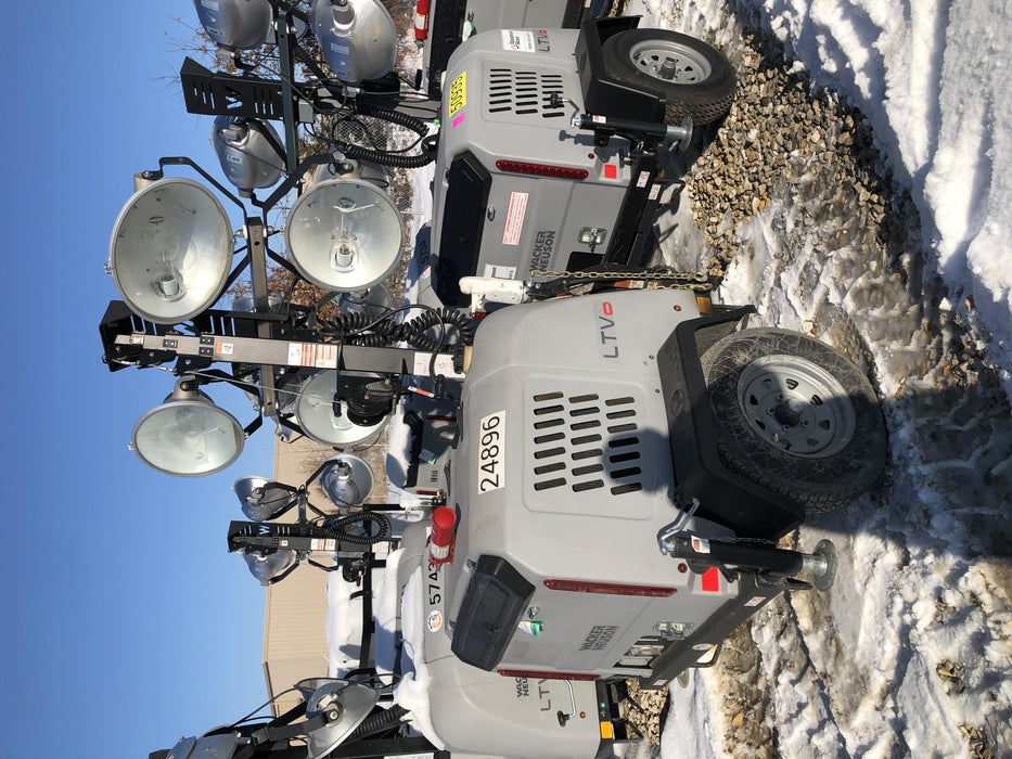 2019 Wacker Neuson LTV6L-MH Wacker Neuson LTV6L Mobile Light Tower w/Fuel Level Sensor Installed