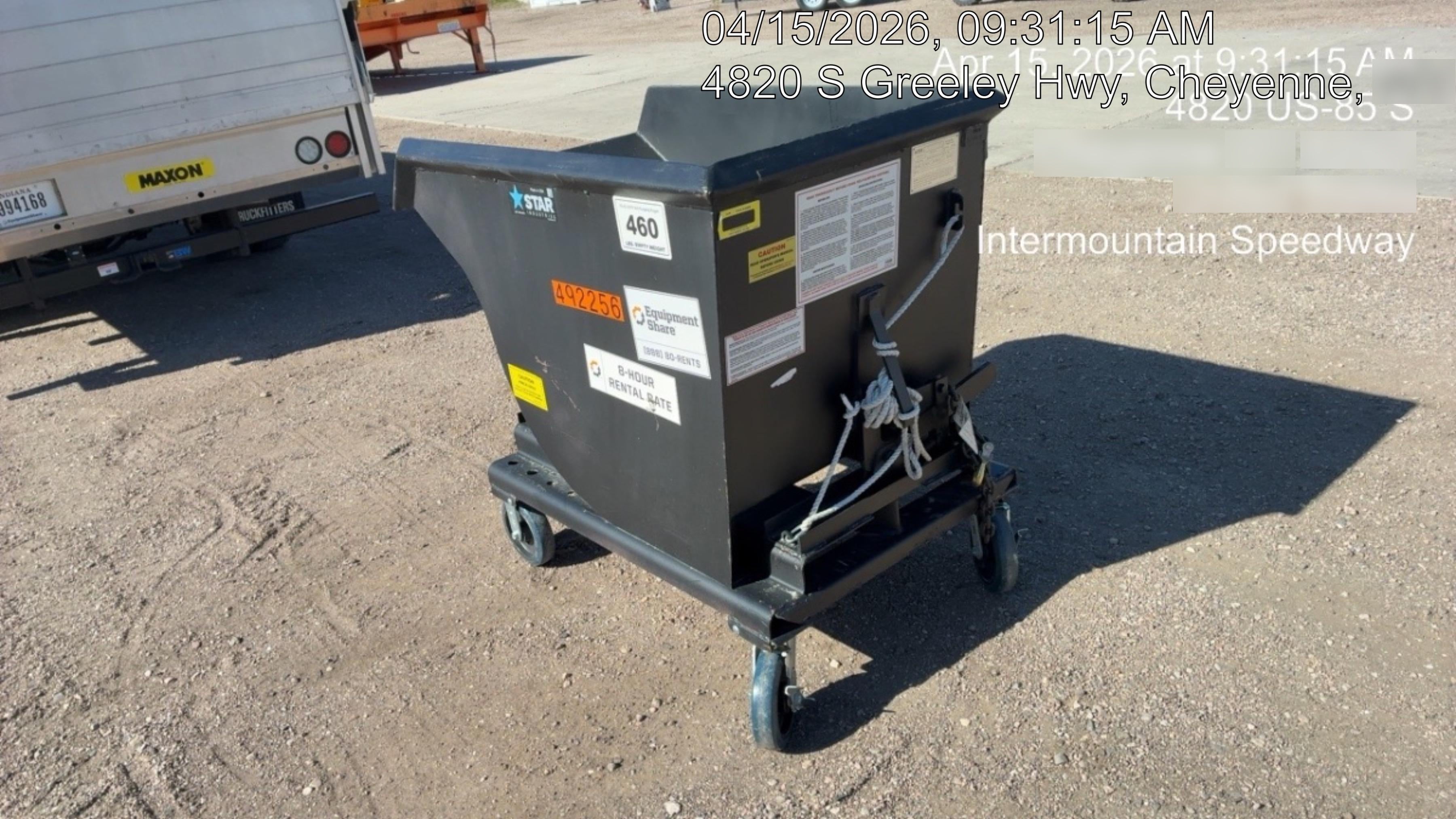 2025 STAR INDUSTRIES 1805N Hopper
