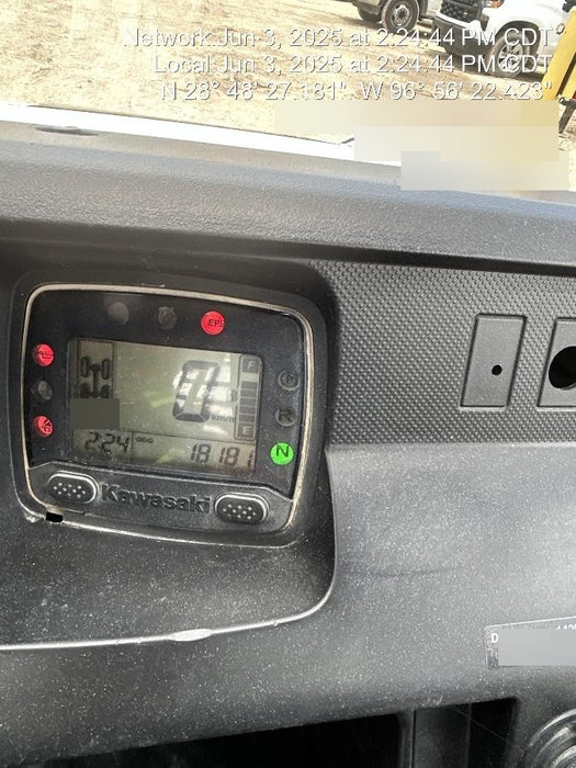 2019 Kawasaki MULE PRO-DX 3 Seater, Standard Options, Backup Alarm, Beacon, Plastic Hard Top, Poly Windshield, Horn Kit