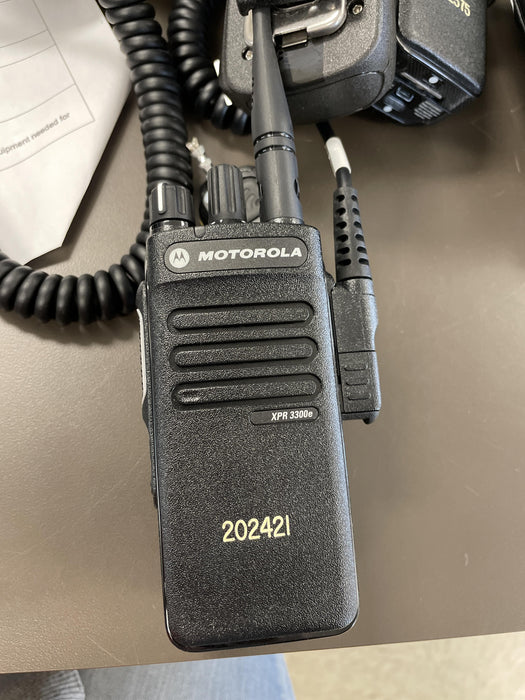2022 MOTOROLA XPR3300E