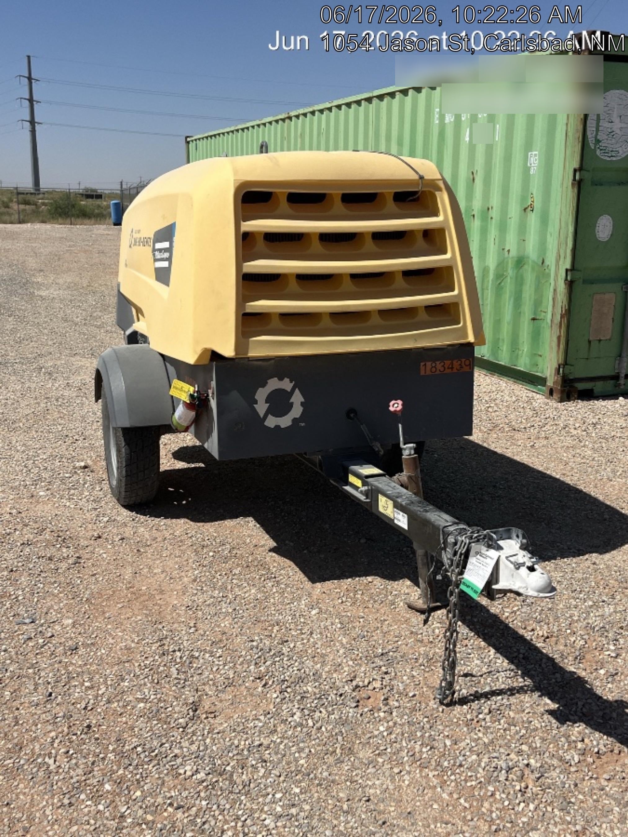2021 ATLAS COPCO XAS188 CWK