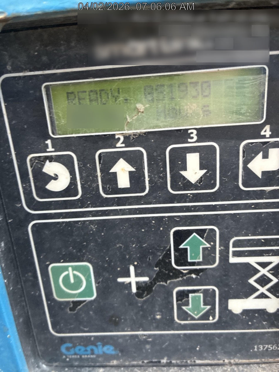 2018 Genie GS-1930 Genie GS-1930 w/Fixed Rail, Chain Entry